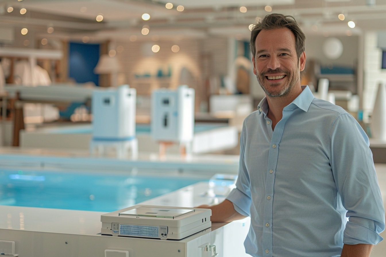 Christophe Leroy de Piscine Magiline Troyes : Innovations et perspectives pour les piscines connectées