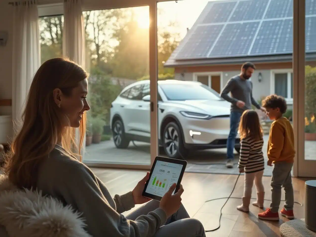 Photo maison-connectee-energie-mobilite-electrique