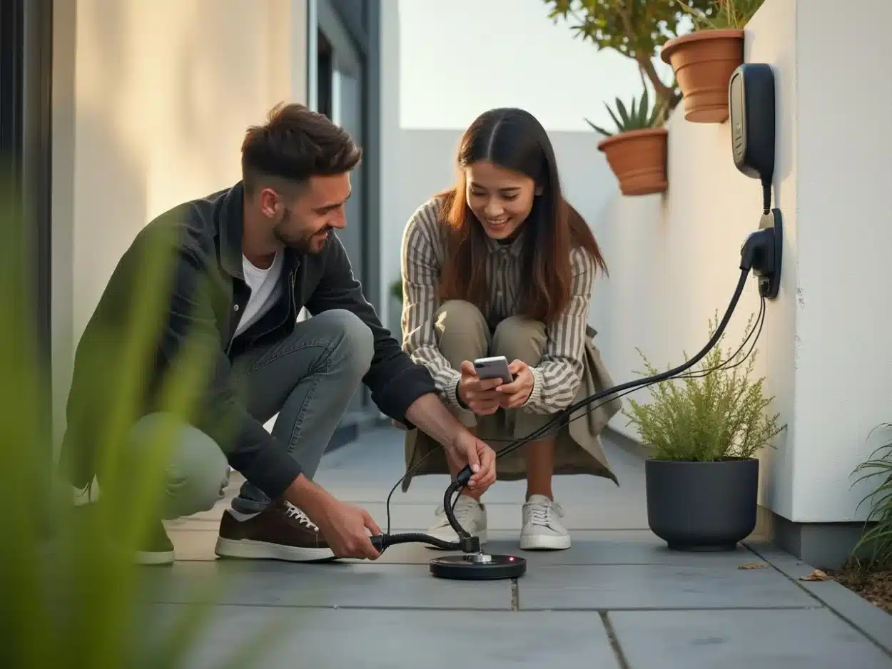 Photo raccordement-electrique-plug-play-maison