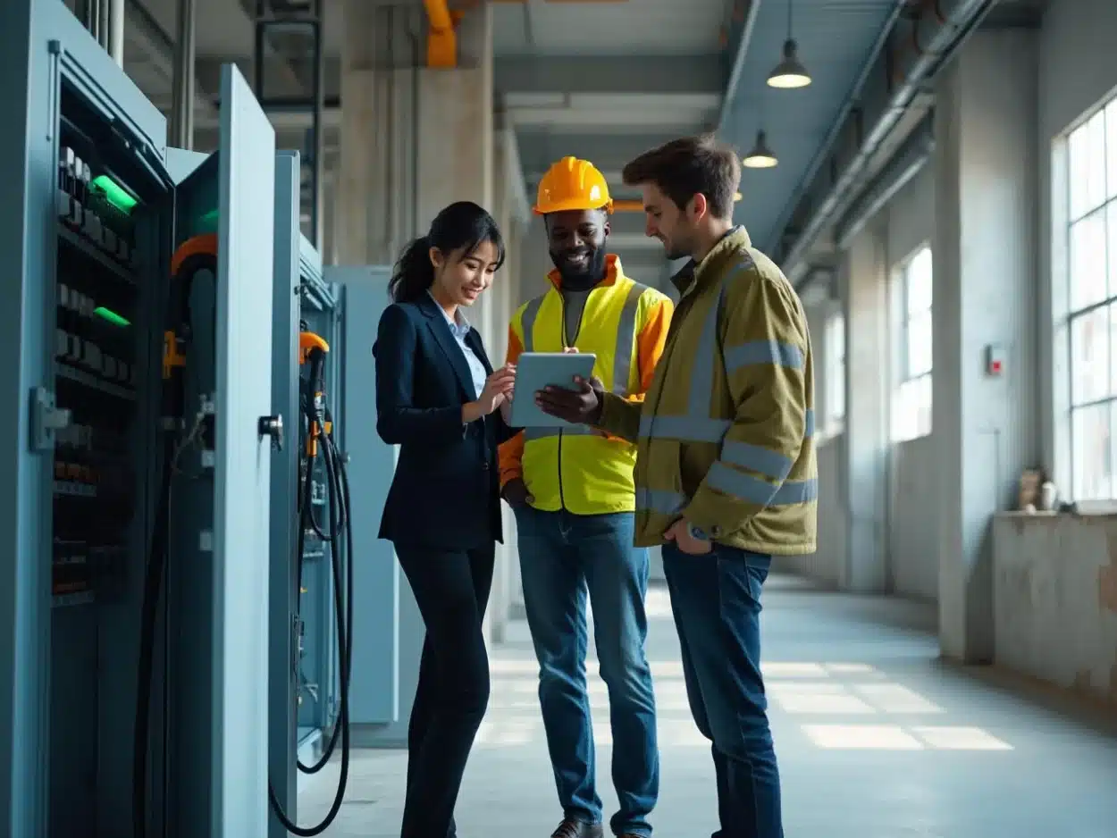 Photo tradeshift-achat-intelligent-equipements-electriques-connectes