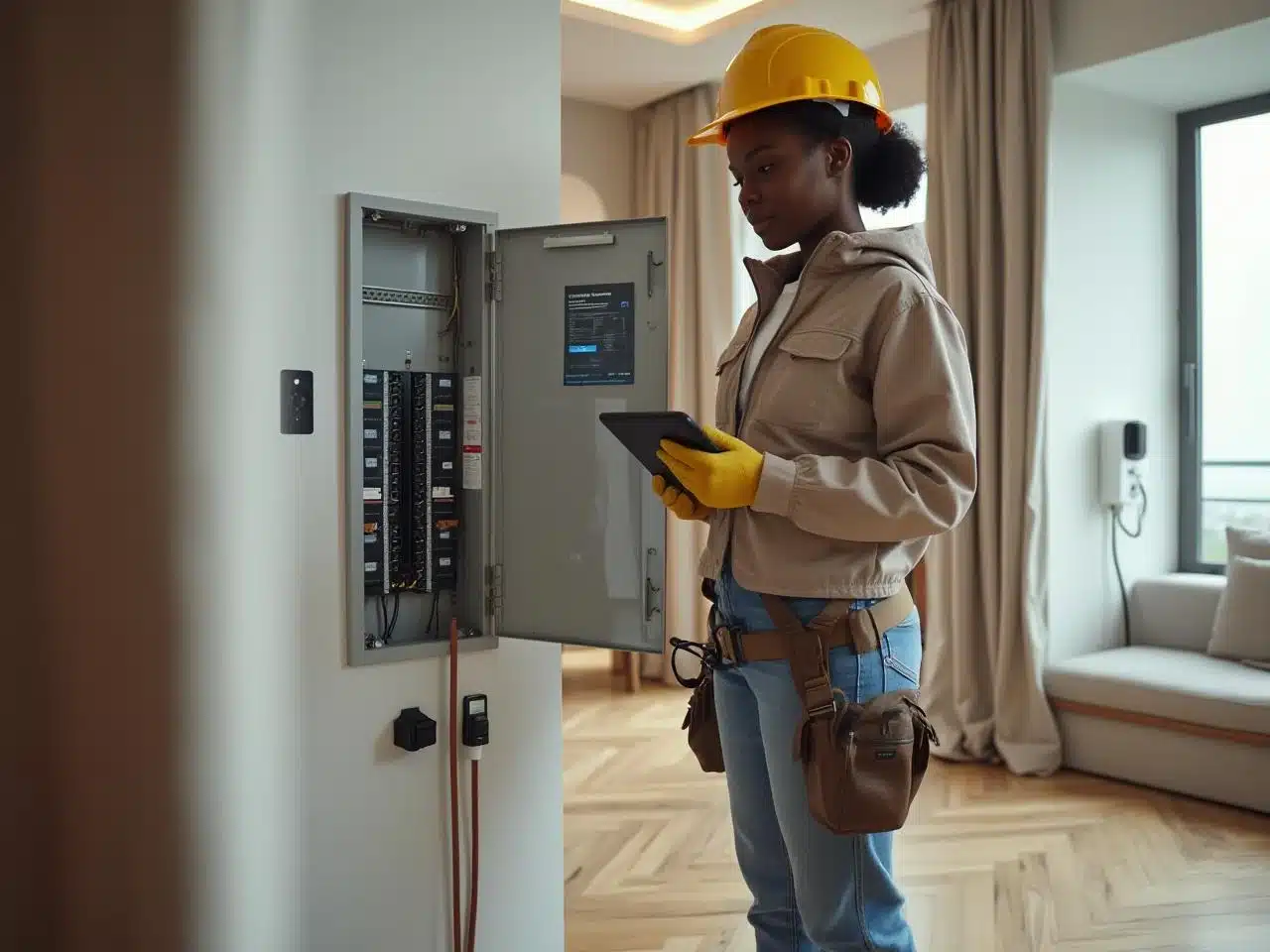 Photo travaux-electriques-securiser-optimiser-maison-connectee