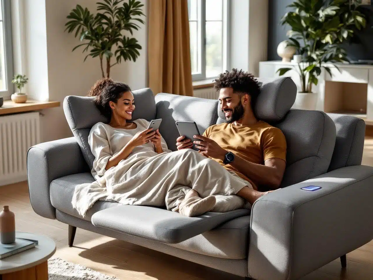 Photo canape-poltronesofa-domotique