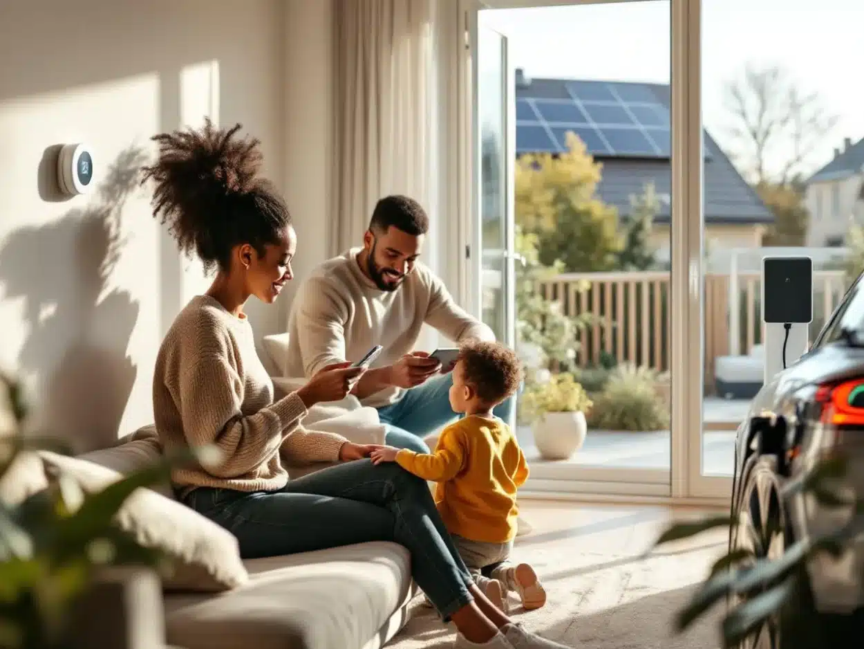 Photo domotique-maison-connectee-verte-economique