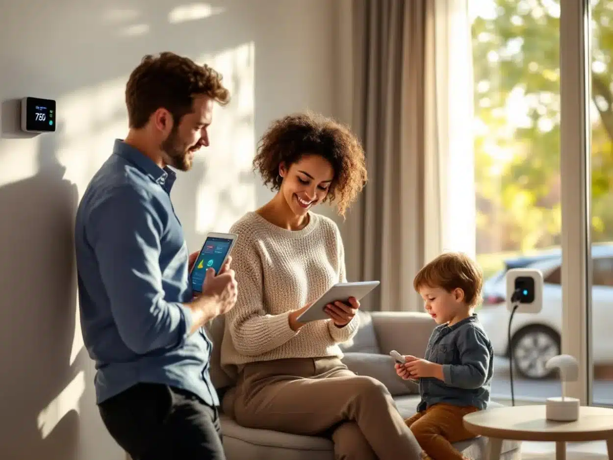 Photo economie-energie-maison-connectee