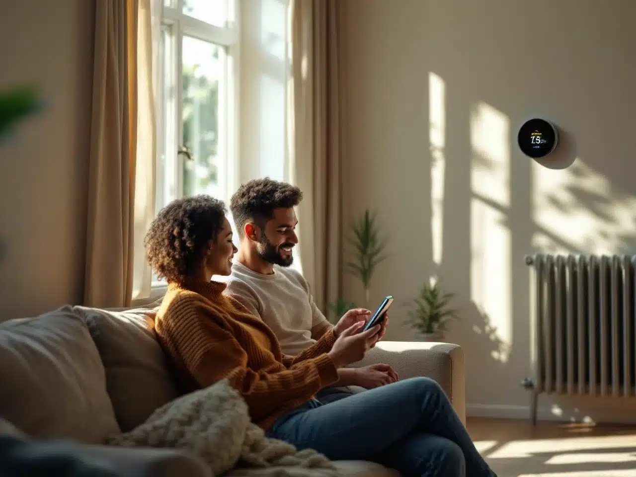 Photo temperature-maison-application-confort