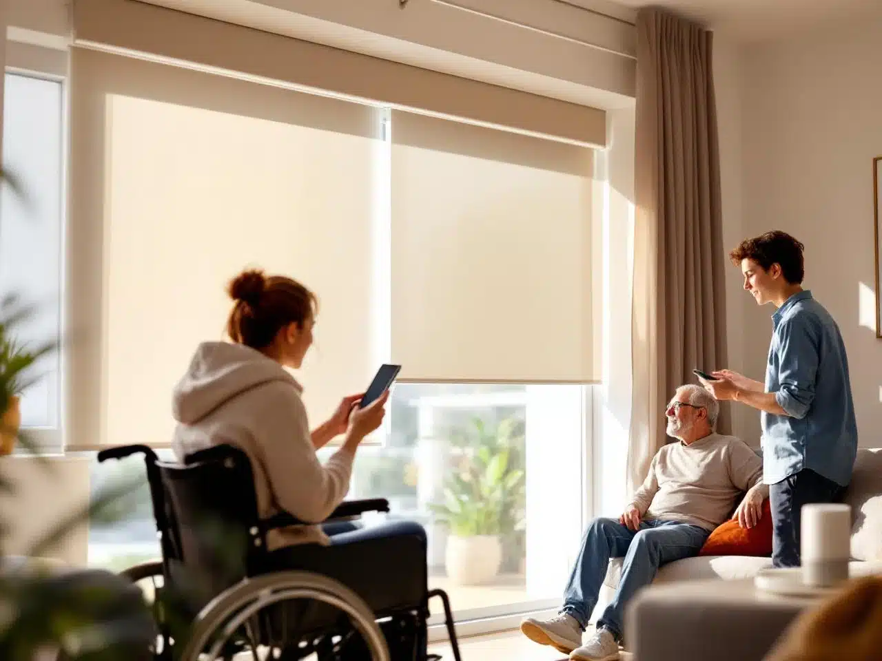 Photo volet-roulant-domotique-confort-connecte