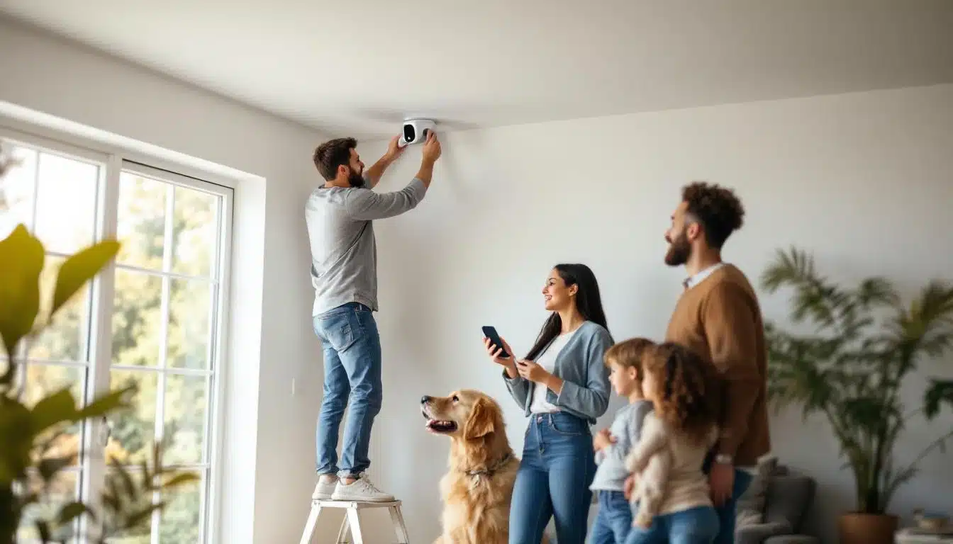 Photo camera-intelligente-securise-maison