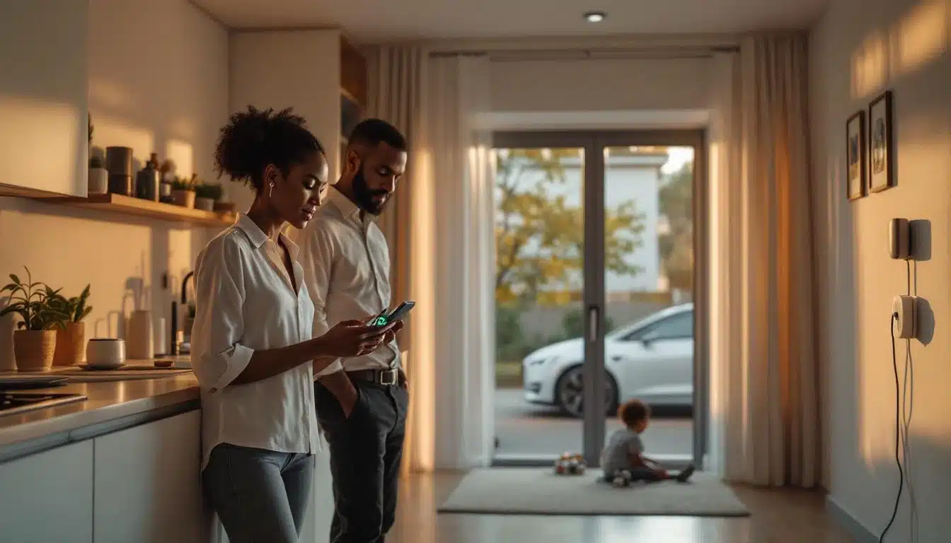 Photo domotique-maison-securite-consommation