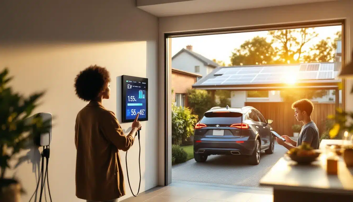 Photo domotique-mobilite-electrique-maison