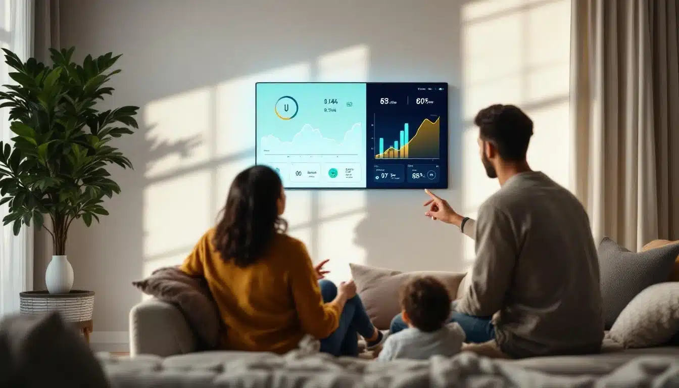 Photo ecran-connecte-hub-domotique-maison-electrique