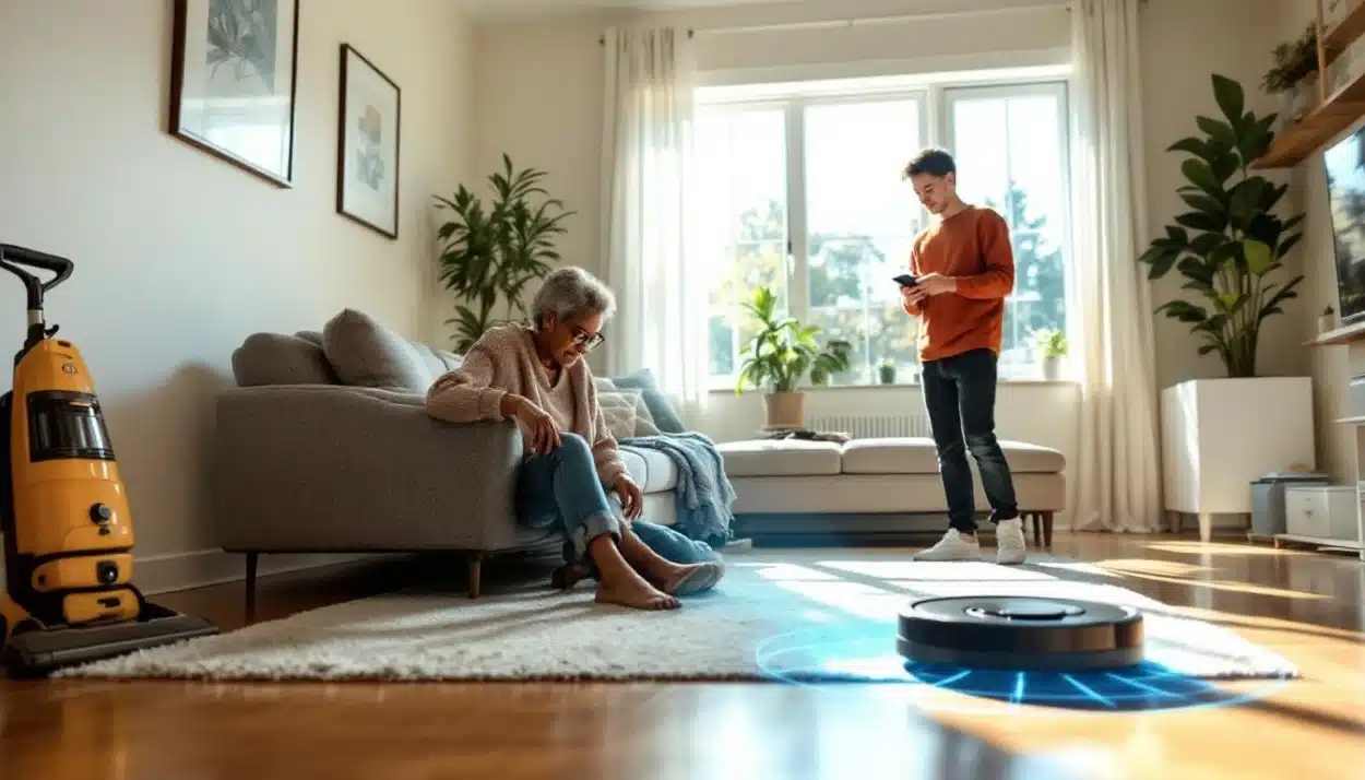 Photo evolution-aspirateur-balai-robot-connecte