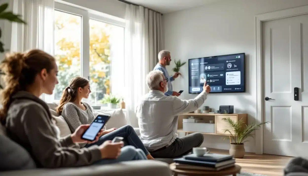 Photo securite-domotique-maison-connectee