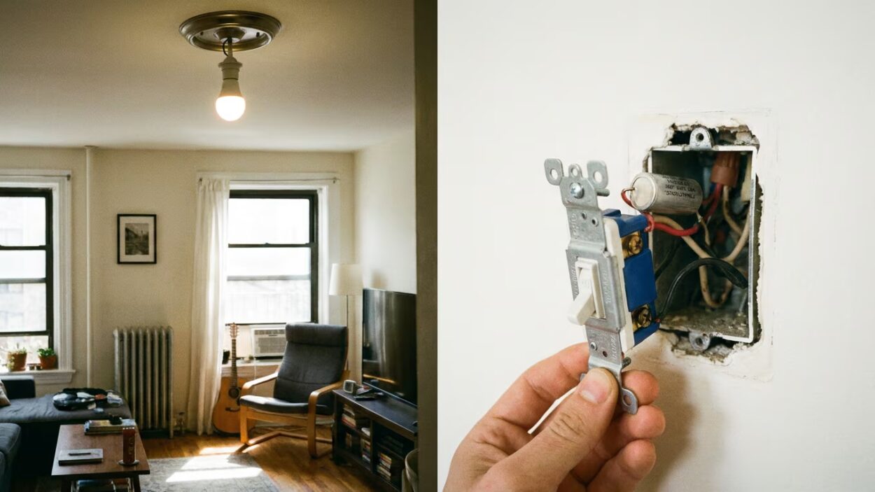 Interrupteur connecté sans neutre : pourquoi une LED peut scintiller même éteinte